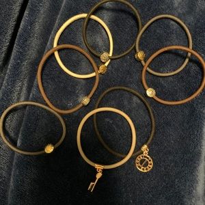 Henri Bendel hair ties, set of 8